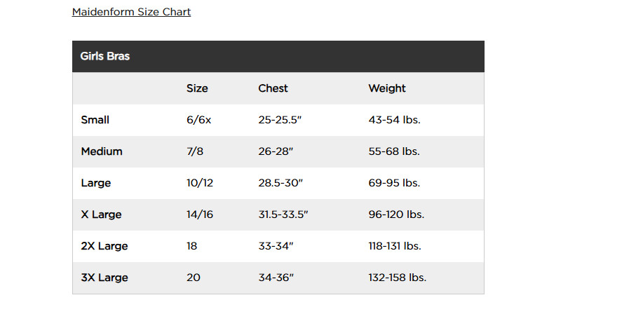 New $12.00 MAIDENFORM Girls Seamless Racerback Sports Bra – Size: S