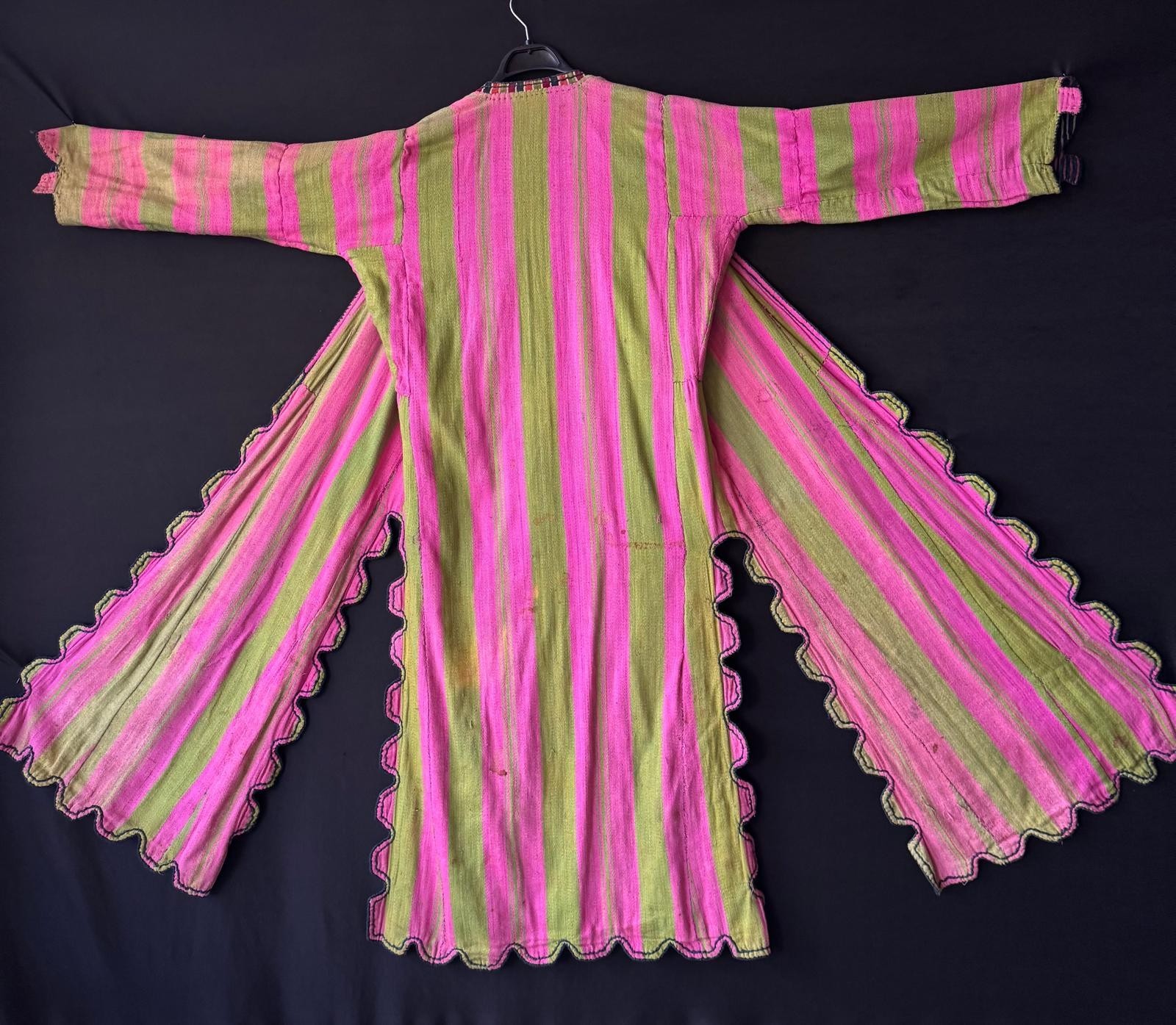 1900s Antique Ottoman Turkish Costume,Anatolian Three Skirts, Antique Kaftan