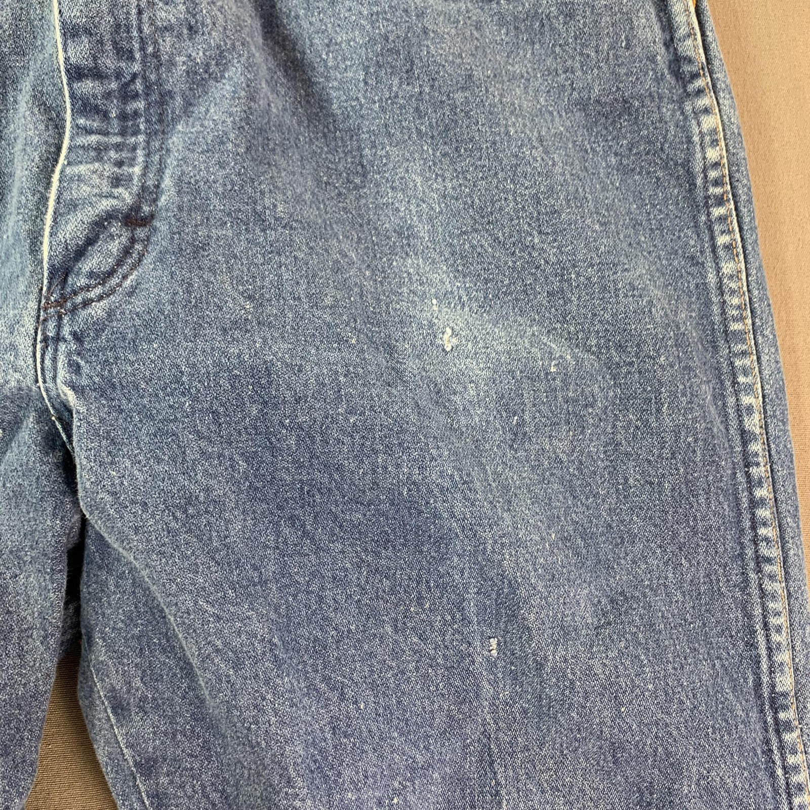 Vintage Wrangler Cowboy Cut Jeans Mens 38×32 Blue Denim 13MWZ USA Workwear