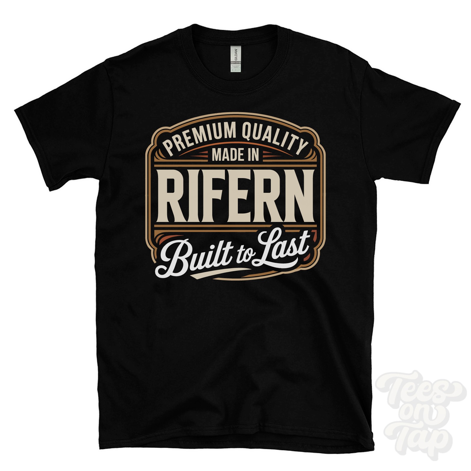 MADE IN RIFERN PREMIUM QUALITY BUILT TO LAST T-SHIRT highland lochailort scot