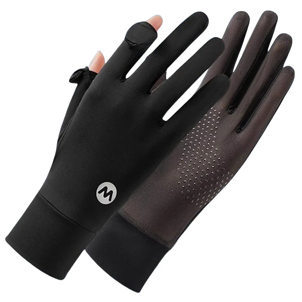 Women UV Sun Protection Gloves Breathable Touchscreen Sunblock Gloves Non Slip I