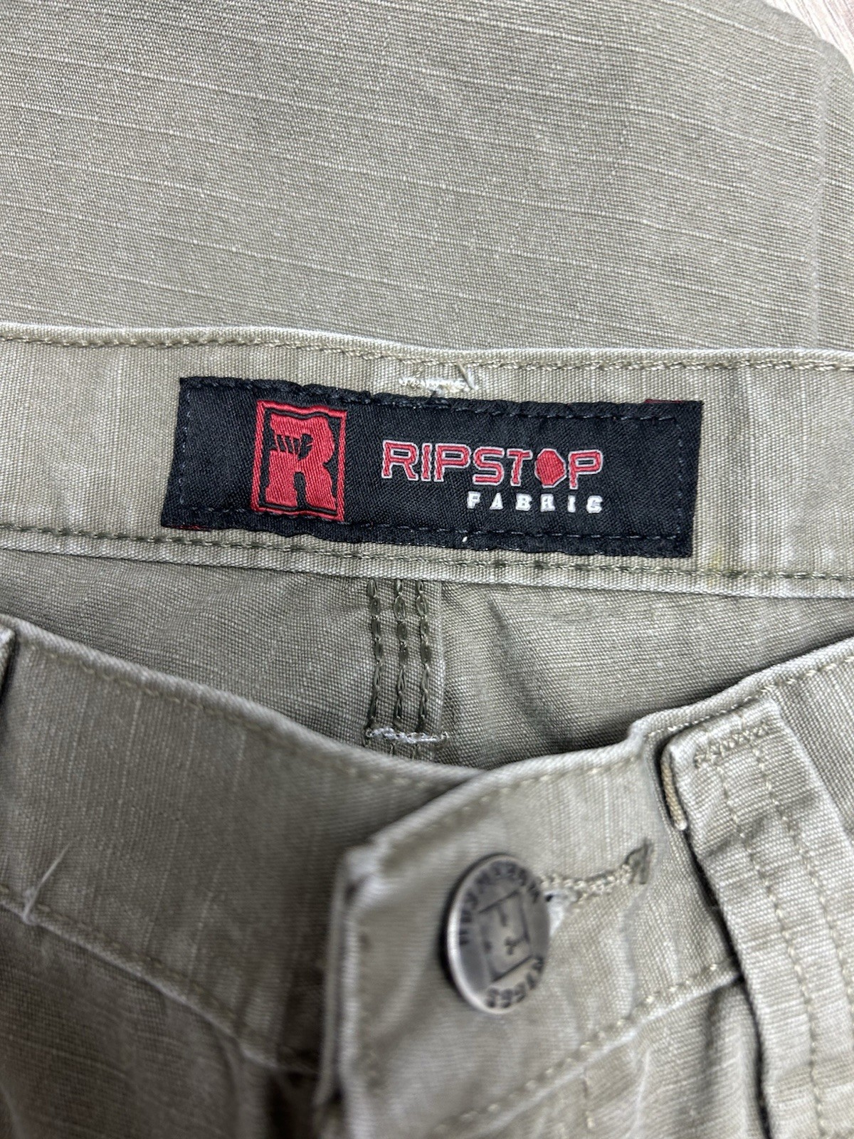 Wrangler Riggs Workwear Cargo Carpenter Pants Men’s 35 X 30 Brown (actual 32×29)