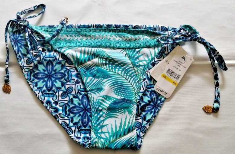 Tommy Bahama Ming Jade Amongfrond RVSB String Bikini Size M/M