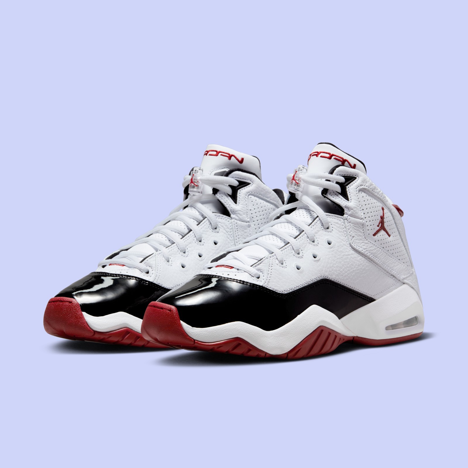 Nike Jordan B’Loyal White Black Red 315317-160 Men’s Size 11.5 Shoes #200C