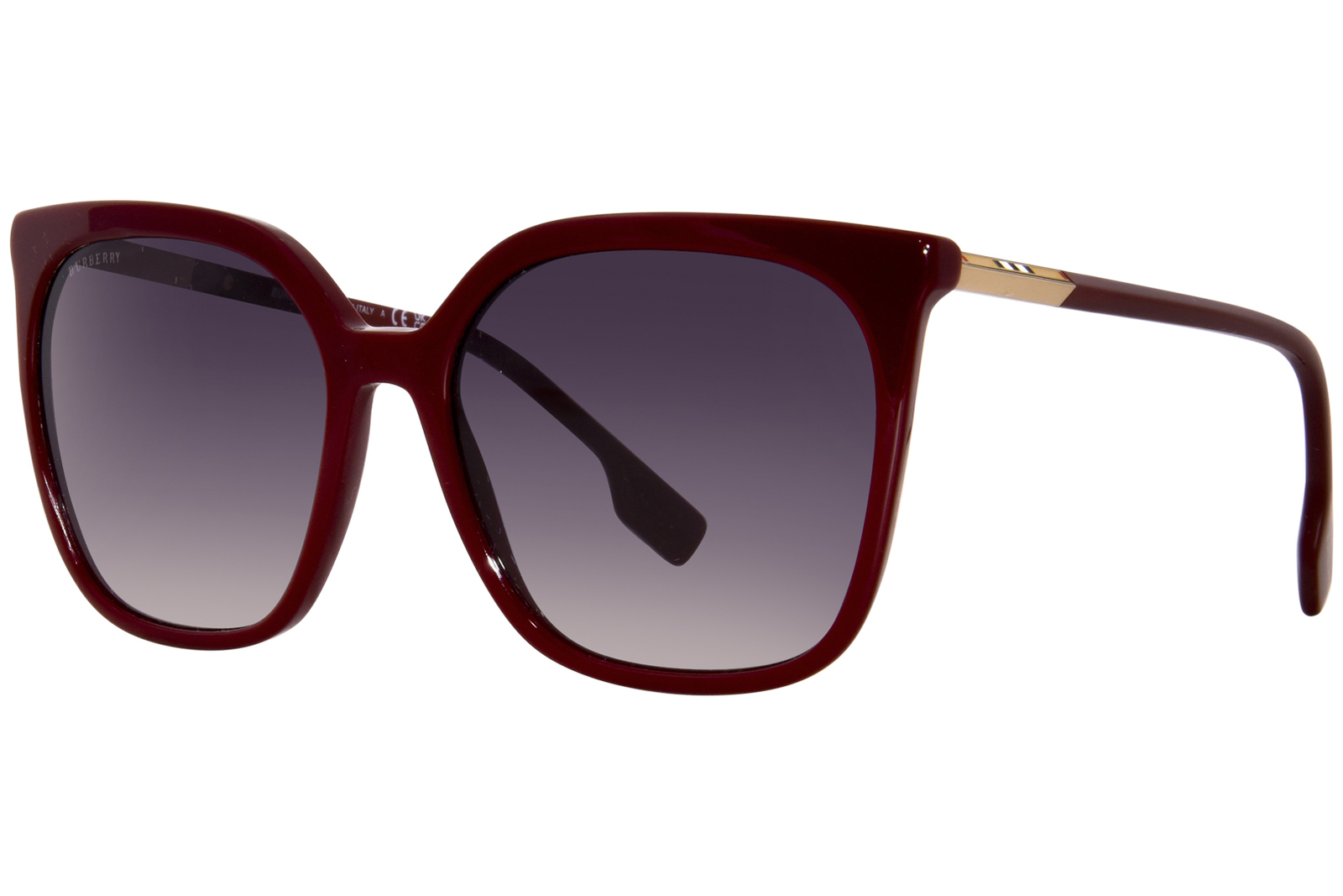 Burberry Emily BE4347 34038G Sunglasses Women’s Bordeaux/Grey Gradient 56mm