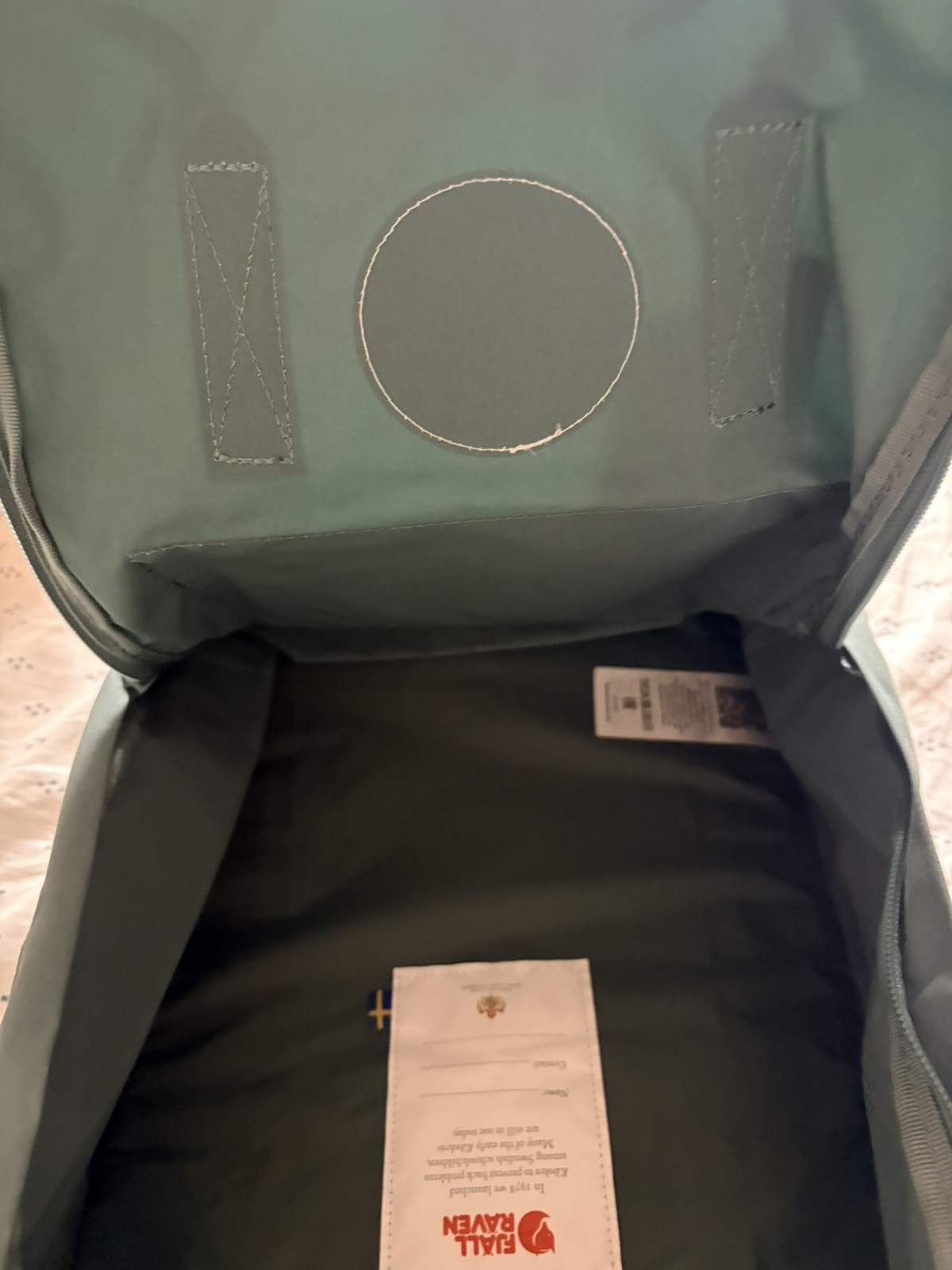 Fjallraven Kanken (FROST GREEN ) Backpack NWT F23510