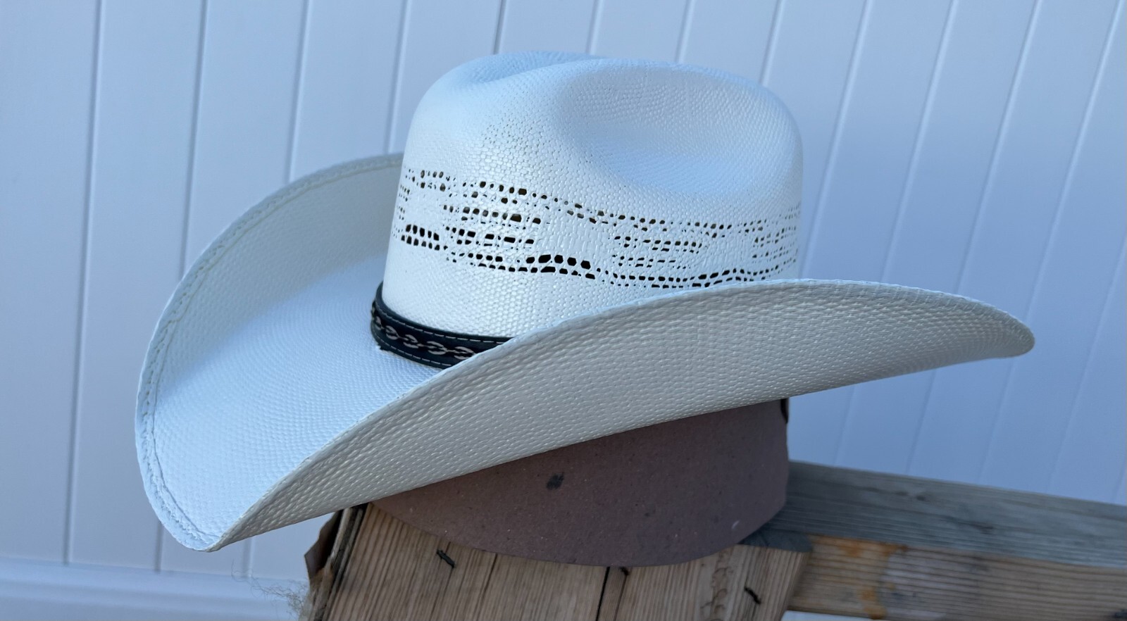 MEN’S WESTERN COWBOY RODEO HAT. RANCH STYLE COWBOY RIDING HAT. SOMBRERO VAQUERO