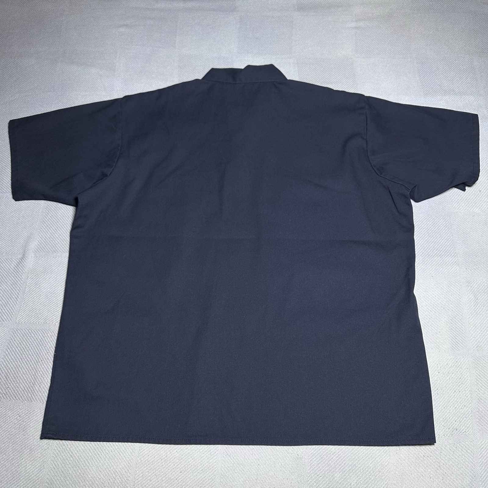 Vintage Ben Davis Half Zip Navy Dual Pocket Shirt Men’s Size XL Talon Zipper