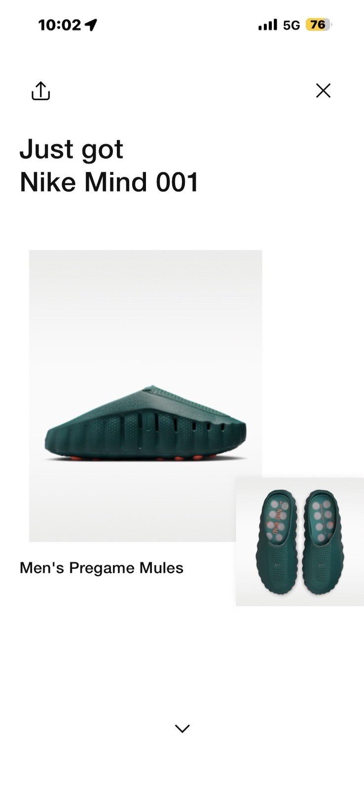 Nike Mind 001 Mineral Slate