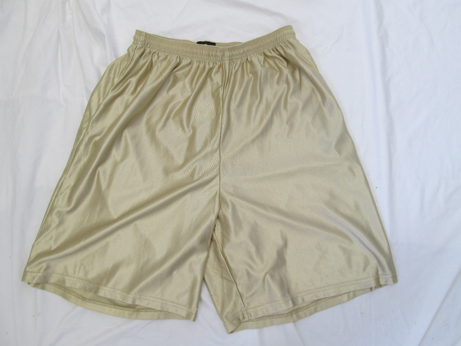 Mens shorts satin Small Medium Large xl 2x 3X NEW 9″ orange green silver Blue