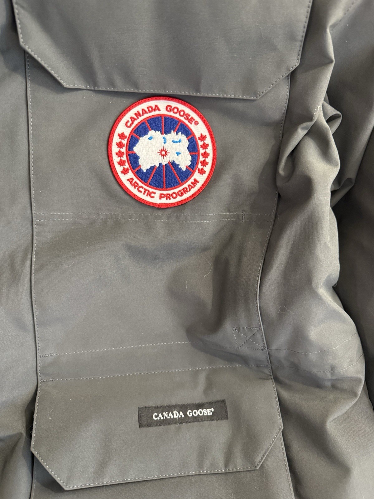 Brand New Men’s Canada Goose Expedition Parka In Granite Grey Size XL NWT