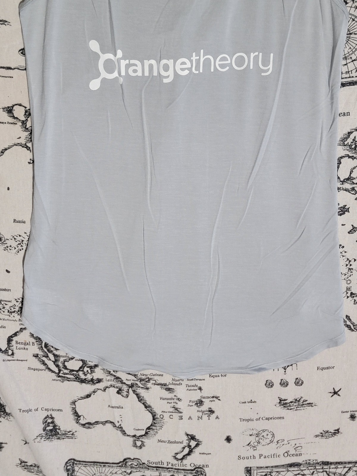 Orangetheory Fitness Women’s Tank Top Racerback Twist Back Logo Activewear S/M