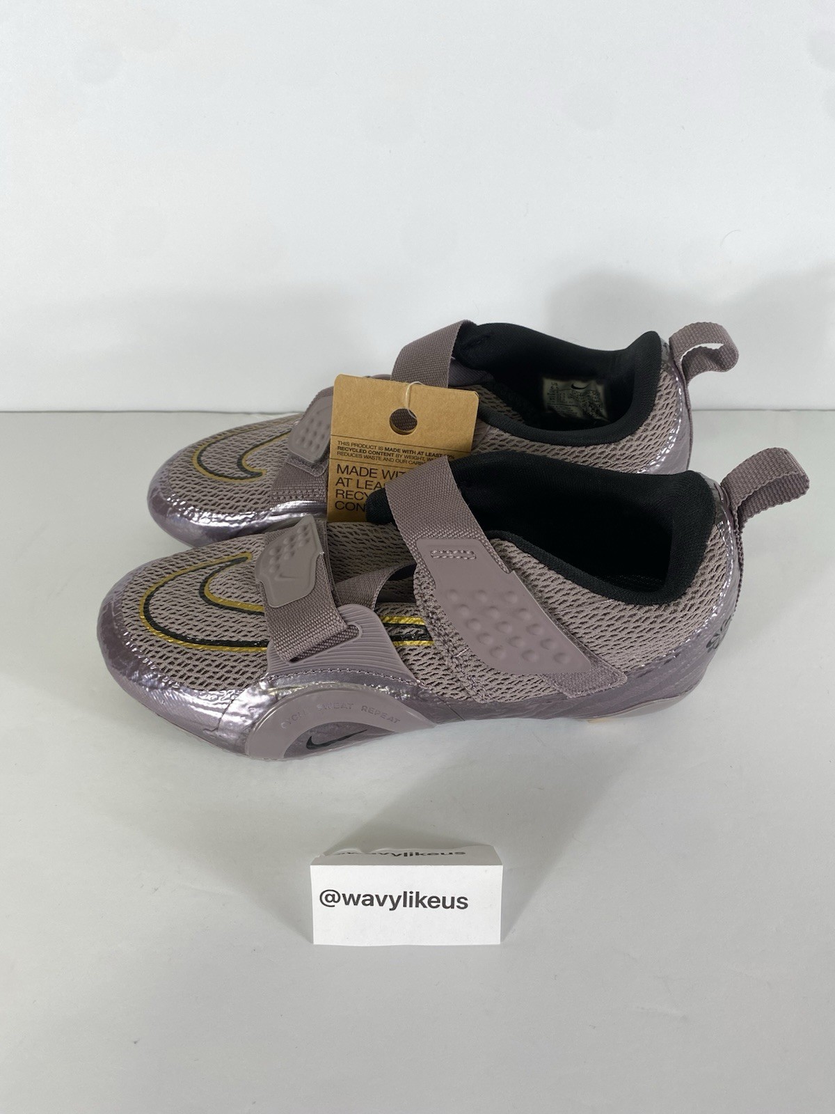 NIKE SuperRep Cycle 2 Next Nature Purple Smoke Size US 6.5 Women’s DQ4680-500