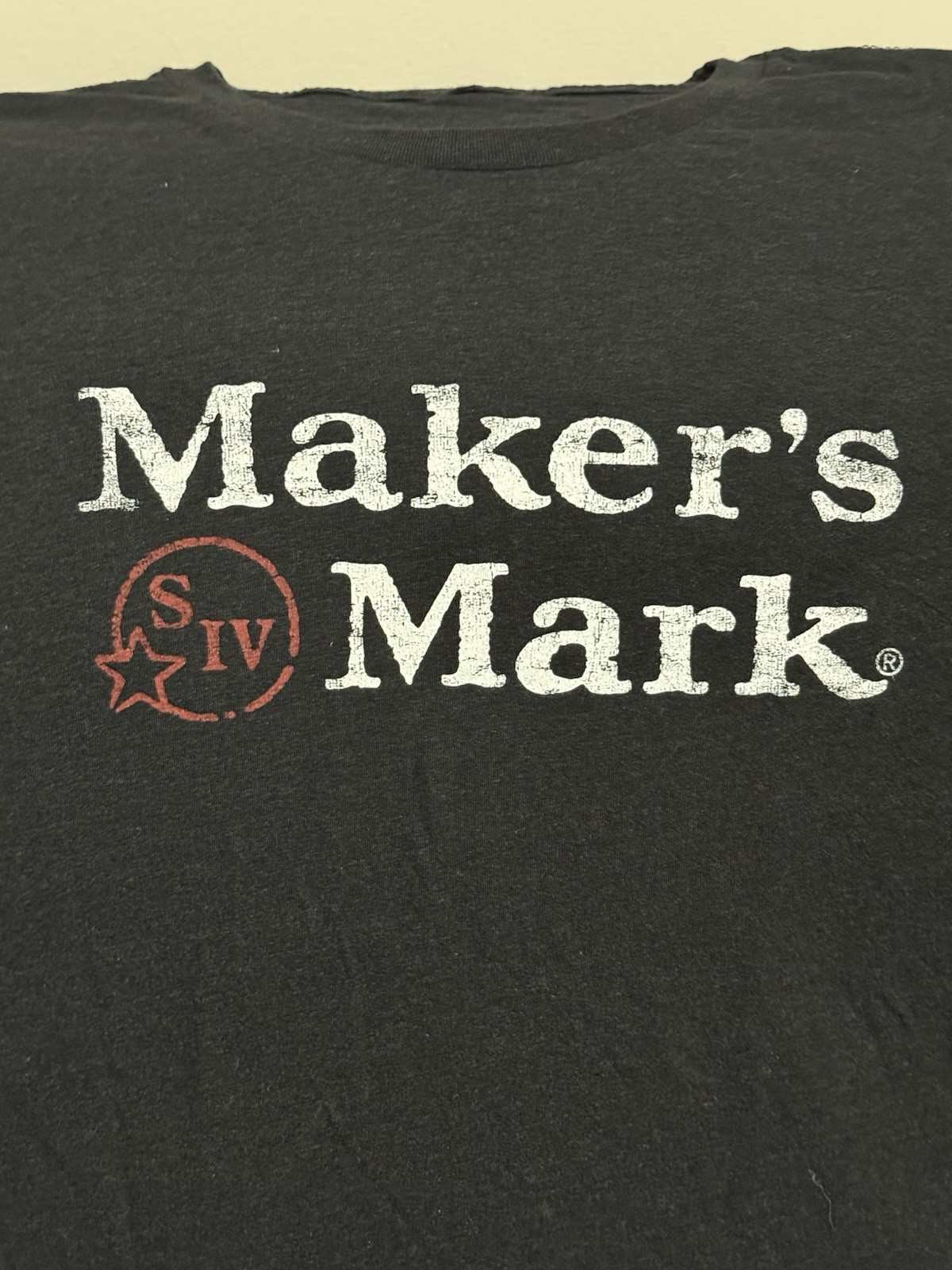 Maker’s Mark bourbon Logo Unisex T-Shirt Kentucky Size Medium