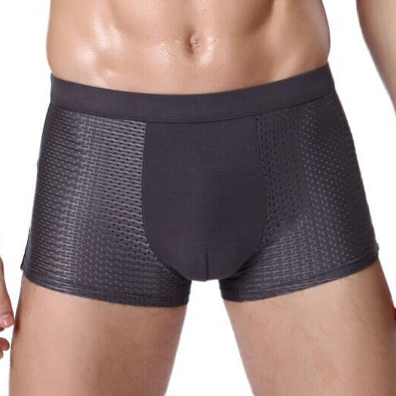 4PCS Boxhero Bamboo Fiber Boxer Briefs, 4pcs Bamboo Fibre Boxer Shorts US STOCK