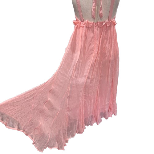 NWT J. Crew Collection Ruffle-trim in Crinkle Cupro A-Line Midi Dress (Size 14)