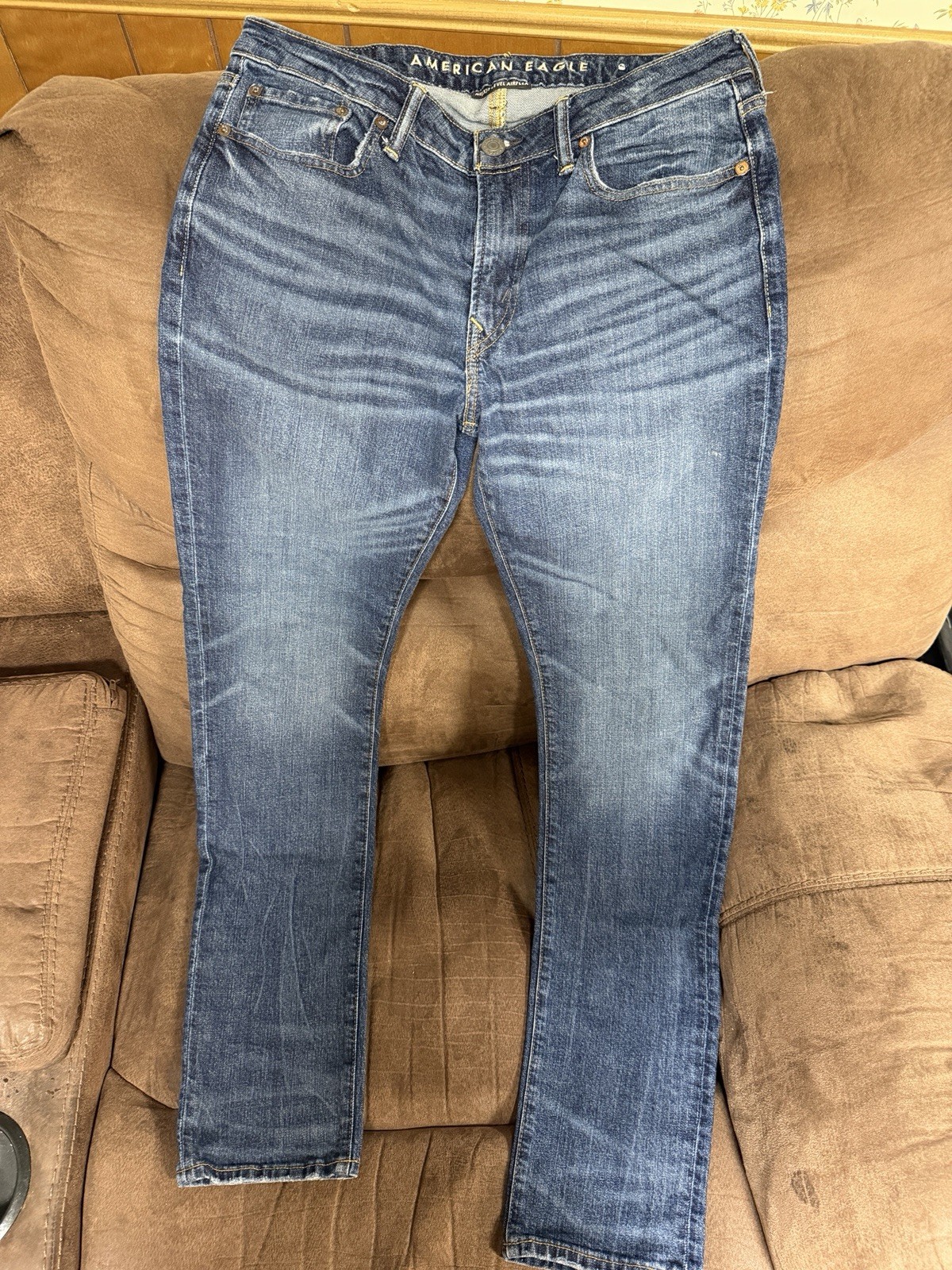 American Eagle Extreme Flex Men’s Skinny Fit Dark Wash Denim Jeans 30,31,32×34