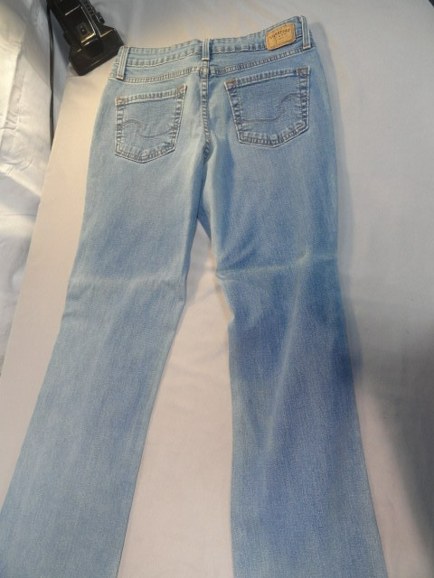 EUC SIGNATURE by LEVI STRAUSS & CO. COTTON BLEND DENIM BLUE JEANS PANTS 6 MED