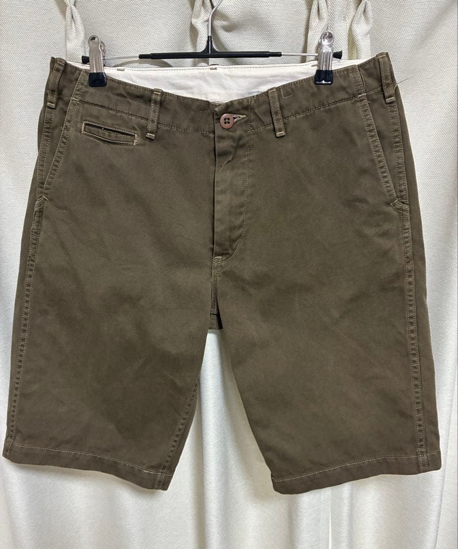 Two Moon Chino Shorts Olive Green Size M Men’s Half Pants