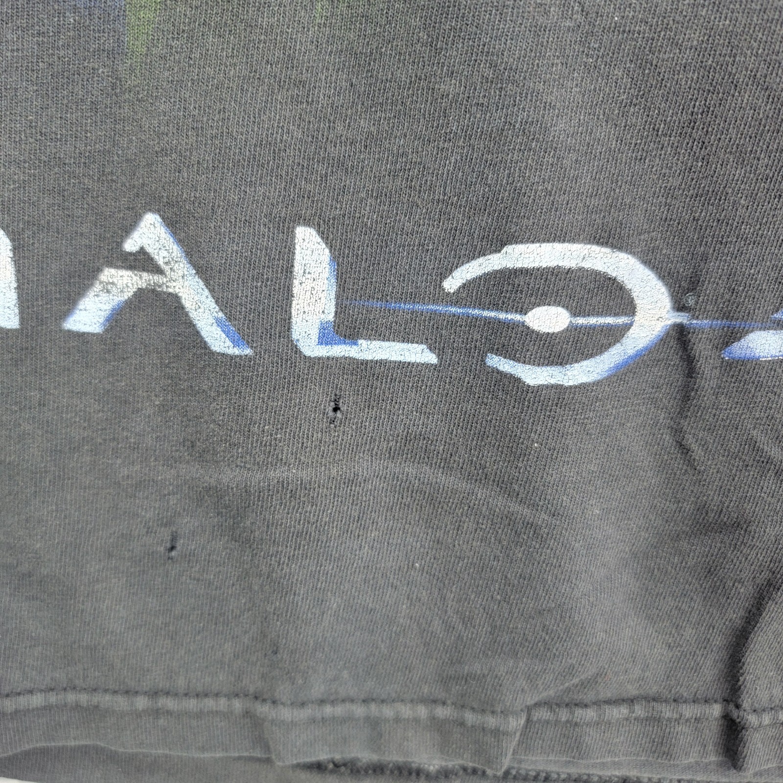 2012 Halo 4 Video Game Promo Shirt adult Size small distressed y2k
