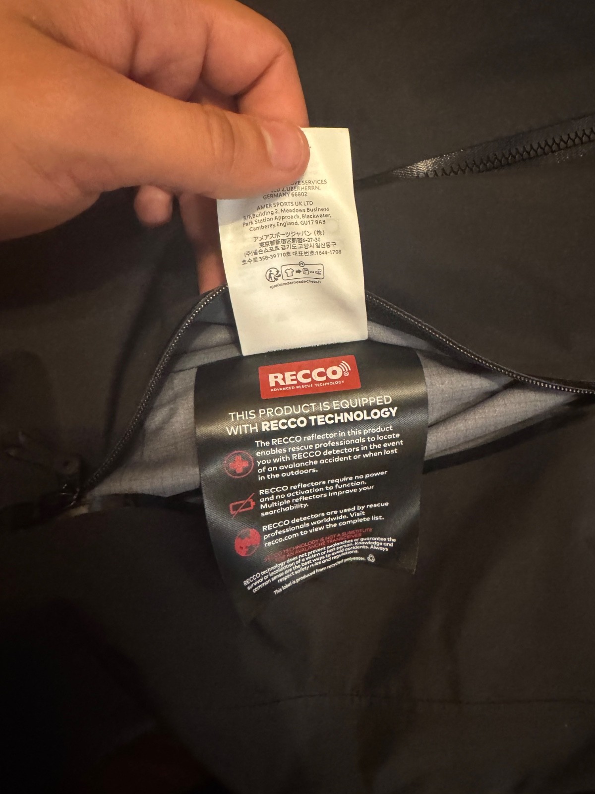 Arcteryx Beta LT Black Large New