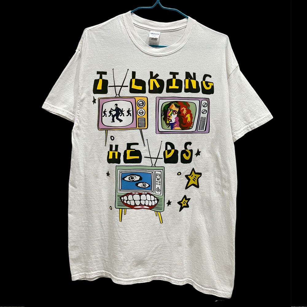 Vintage Talking Heads Concert Unisex S-235XL Shirt 10D874