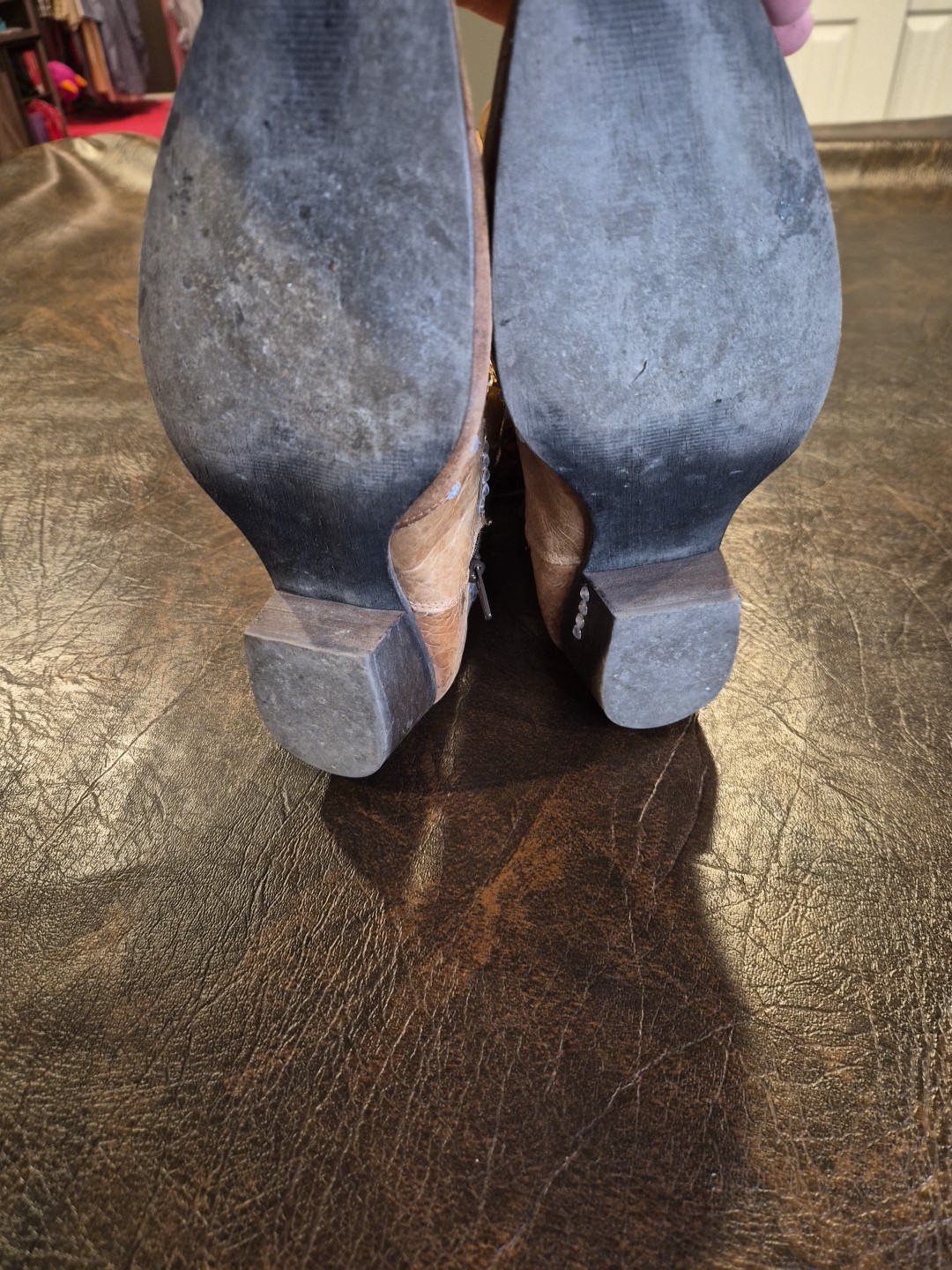 Scarpatti Italian Western Boots 2014 Womens Size 6.5 B571