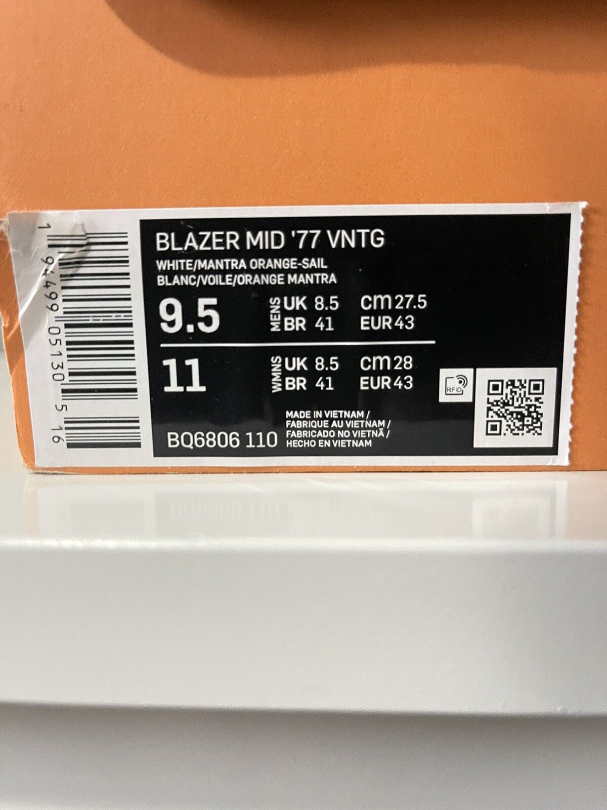 Nike Blazer Mid ’77 Men’s Sneakers VNTG