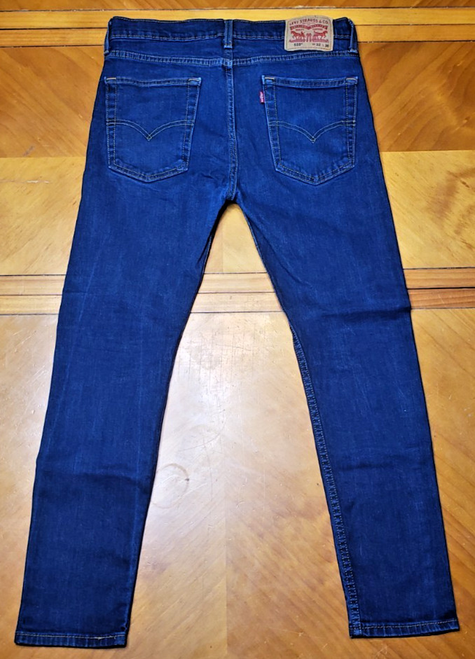 Levis 510 Jeans Men’s 32X30 Skinny Medium Wash Stretch Zipper-Fly Blue