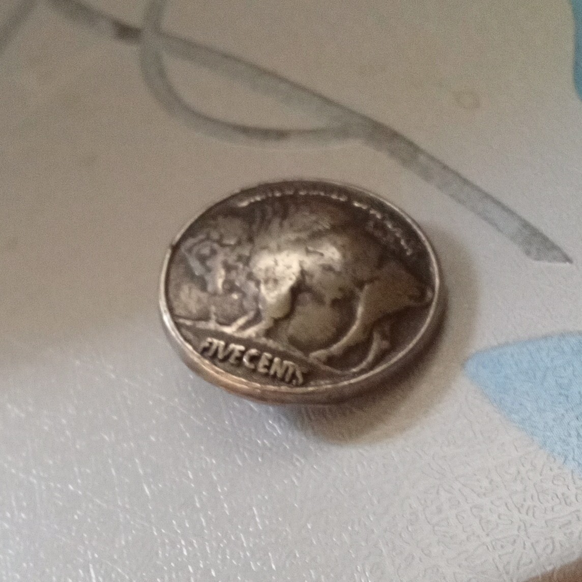 Snap On Button For Blazer,Jacket Says Five Cents