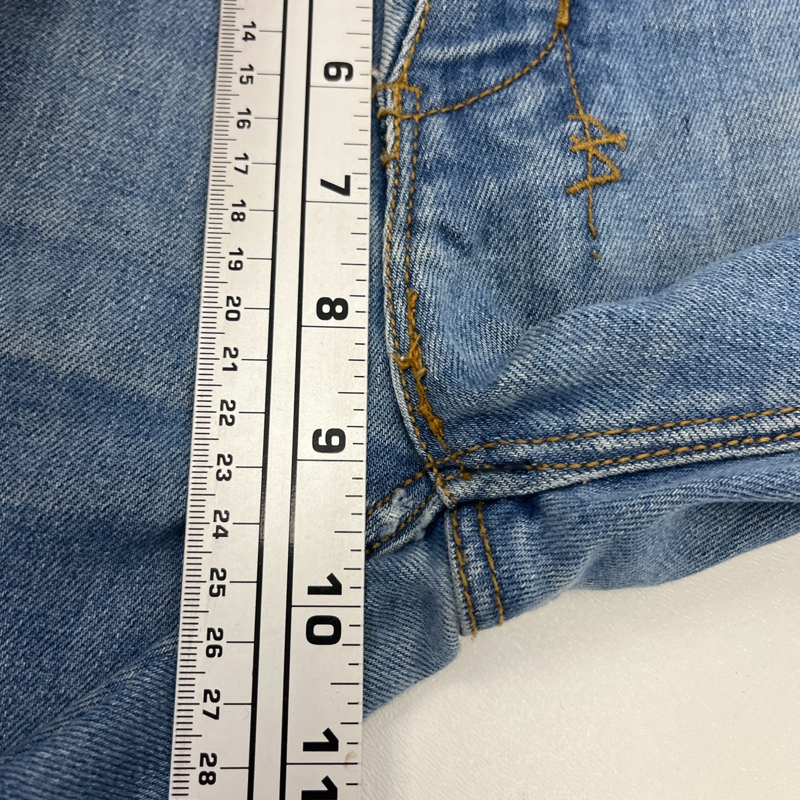 KSubi Jeans Van Winkle Exit Dust Blue Mens 30″ Skinny Fit Stretch Street