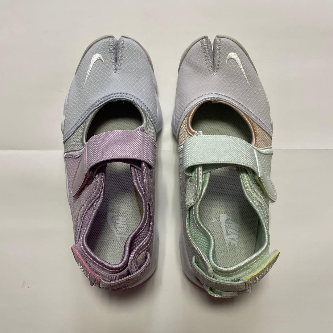 Women 7.0US Nike Air Rift 24Cm Pastel Multicolor Tabi Sneakers Sneaker Original