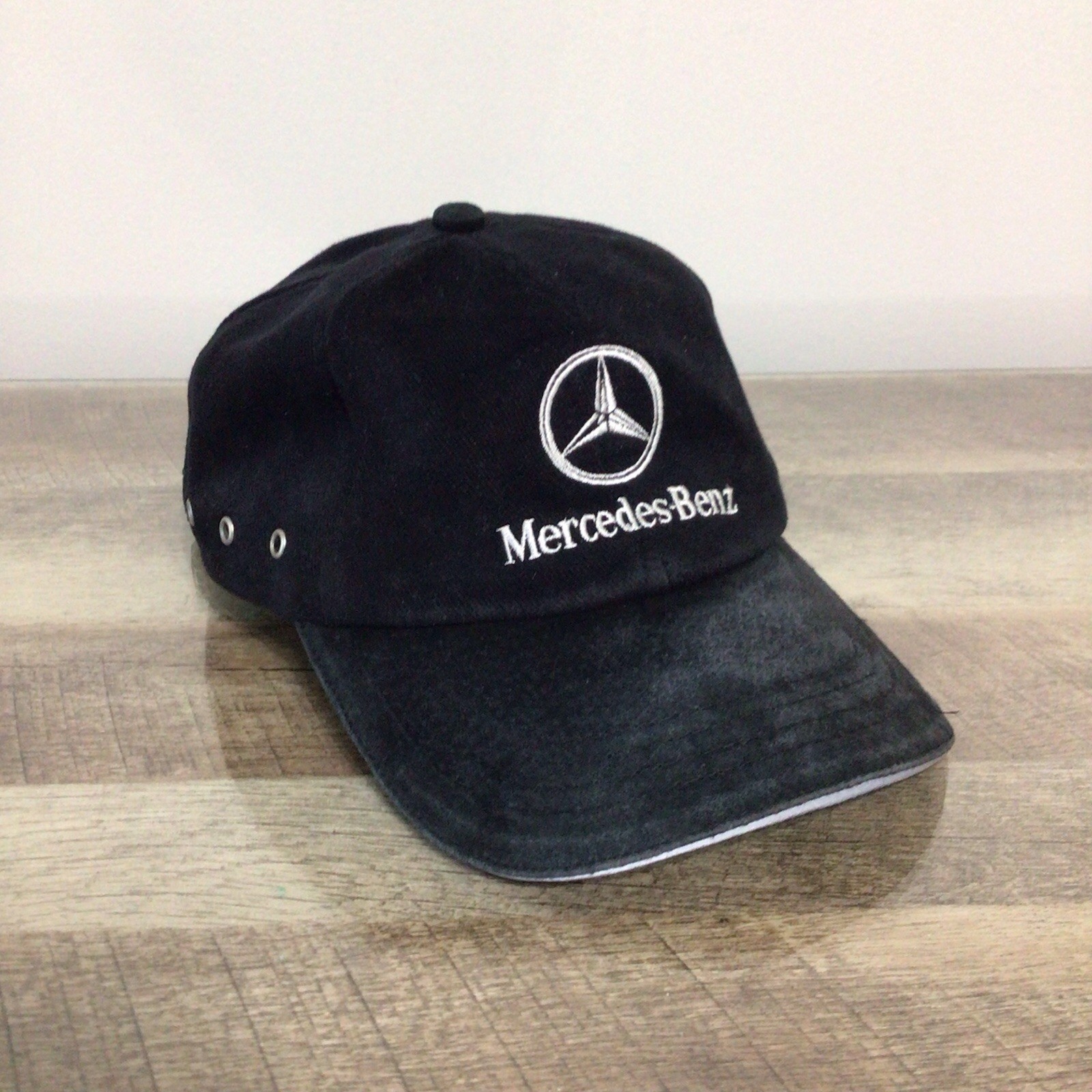 Mercedes-Benz Hat Black Vintage Baseball Cap Embroidered Logo