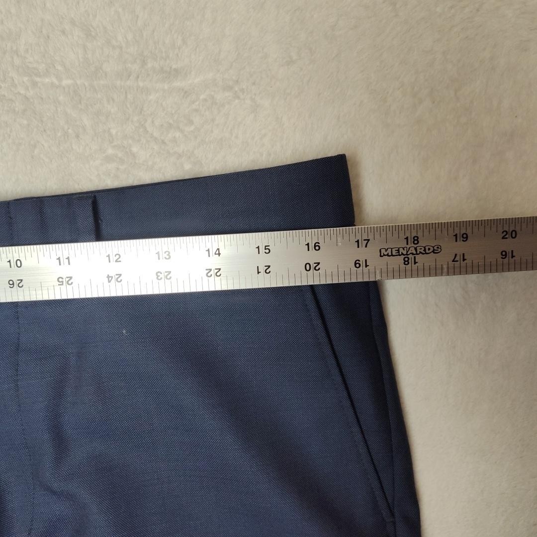 JCrew Pants Mens 31×30 Blue Wool Slim Bowery Dress Slacks Suit Trousers Work