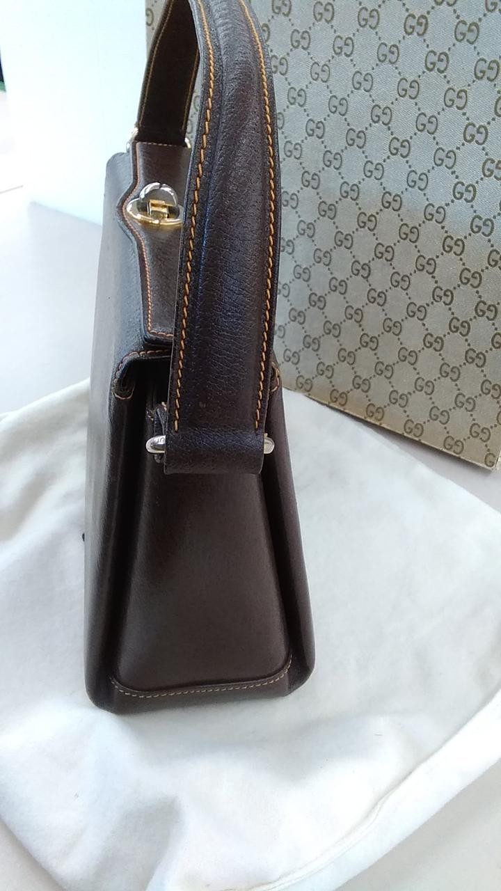 GUCCI Shoulder Bag 10.6 inch Brown