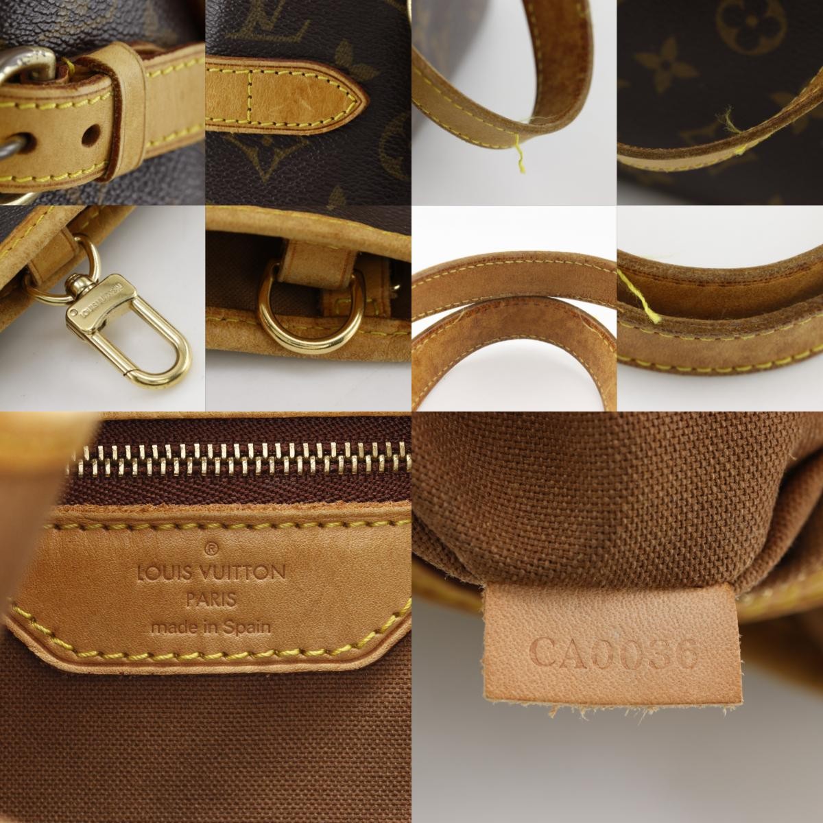 LOUIS VUITTON Batignolle Vertical Tote Bag M51153 Brown Monogram canvas Women