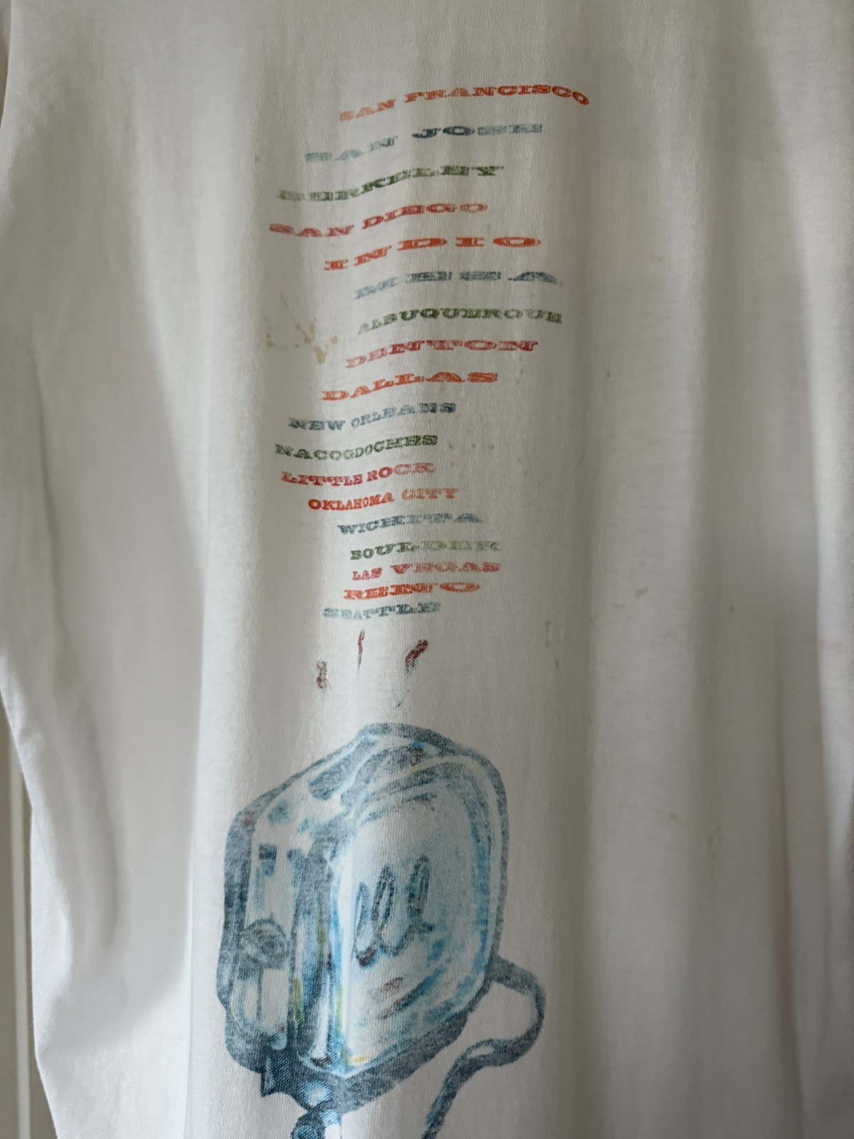vintage 90s Pearl Jam Freak T Shirt XL Eddie Vedder