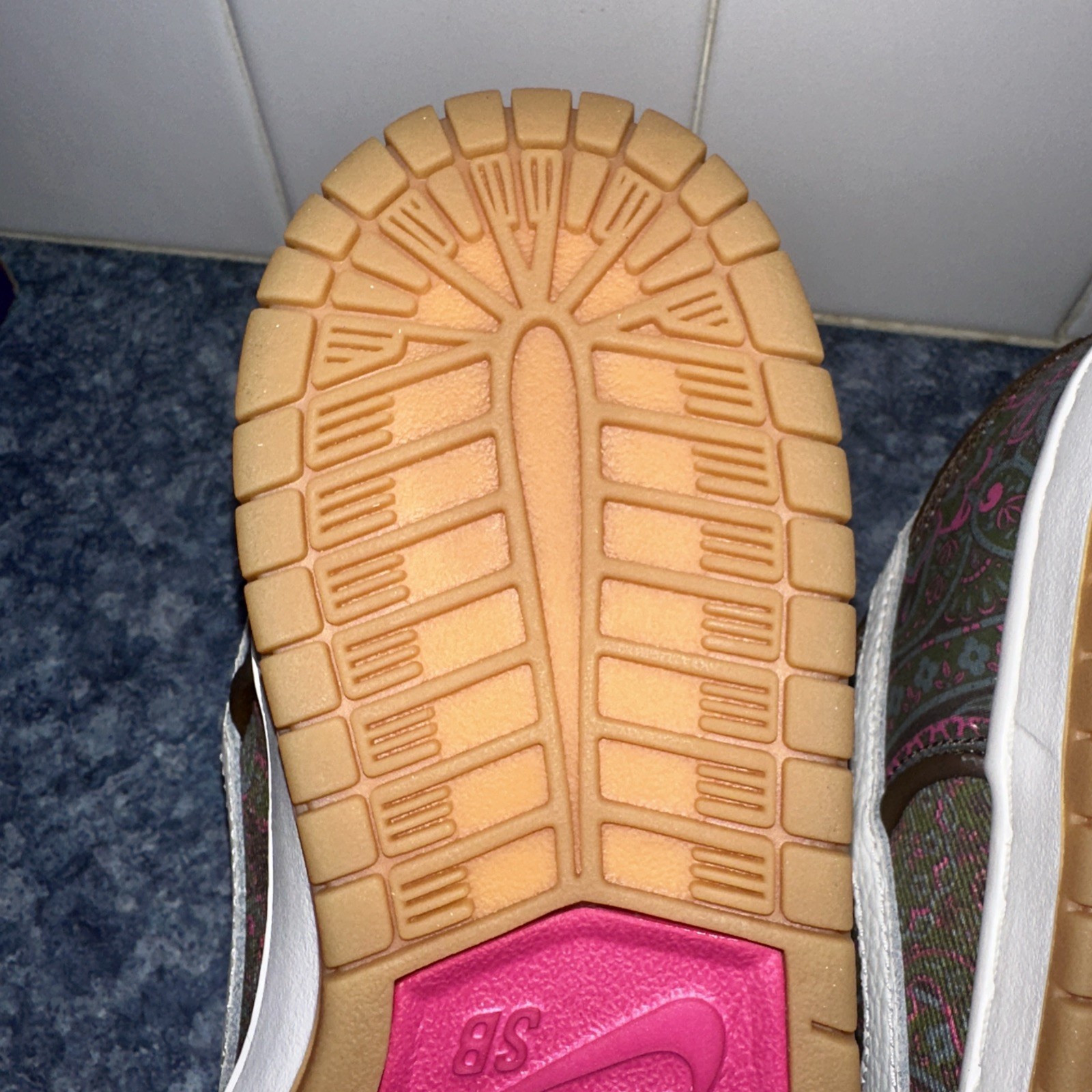 Size 8 – Nike SB Dunk Low Pro Paisley Brown