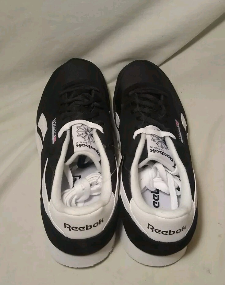 M-11 Reebok Royal Nylon Classic OG Black White Ying Yang New w/o Box BD1553 2019