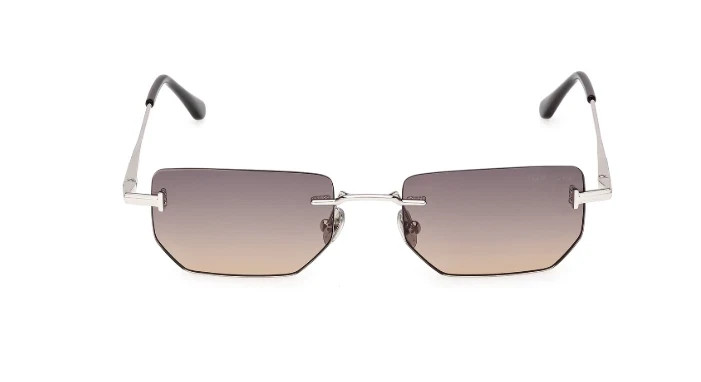 Tom Ford ETHAN-02 FT1355 16B Shiny Palladium/ Gradient Smoke Men’s Sunglasses
