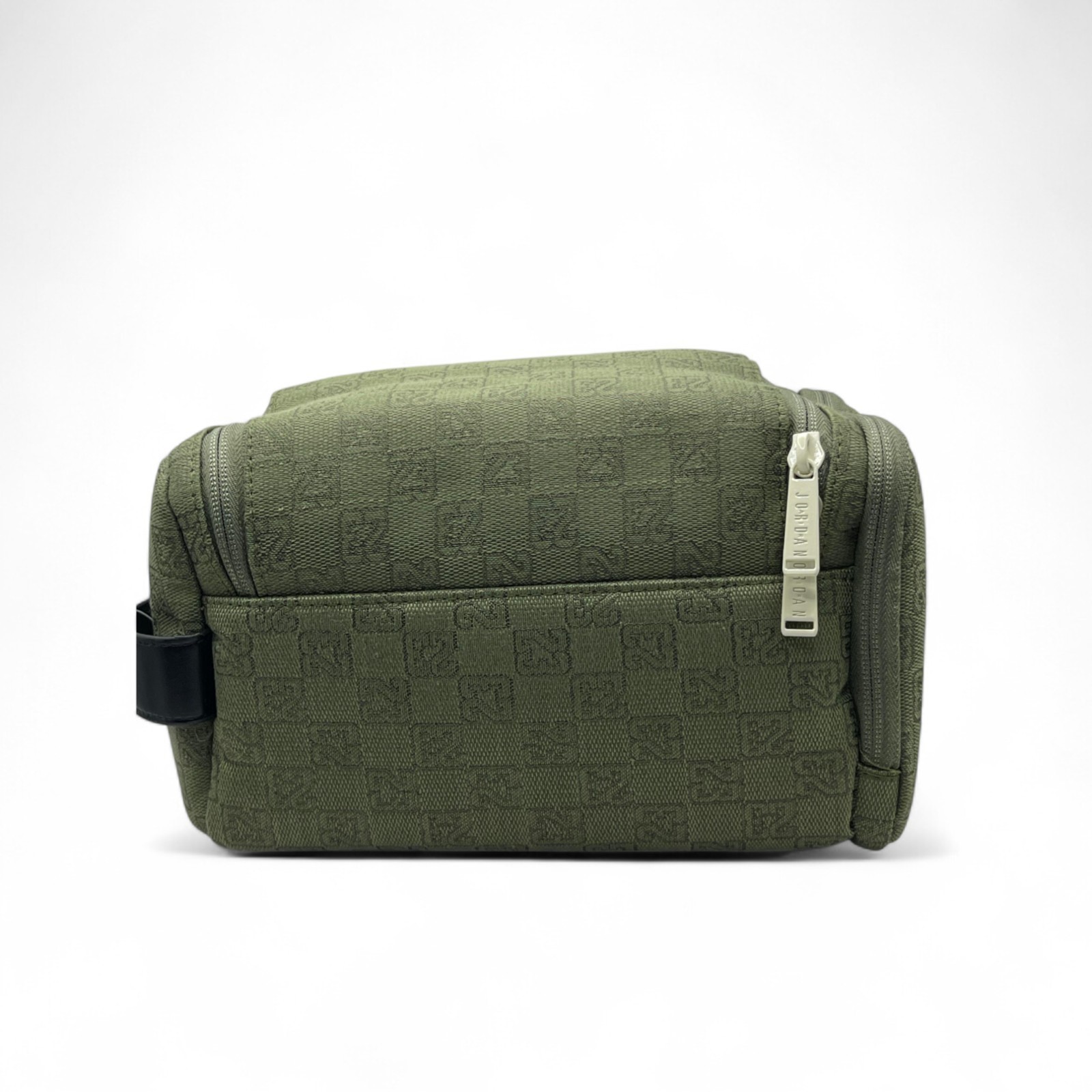 Air Jordan Monogram Logo Jacquard Dopp Kit 5.9L Luxury Travel Bag