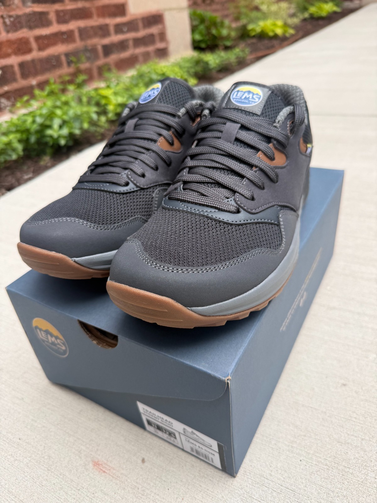 Lems Men’s Trailhead Shoes – STORMY NIGHT – (ALL SIZES/NEW) ⭐️