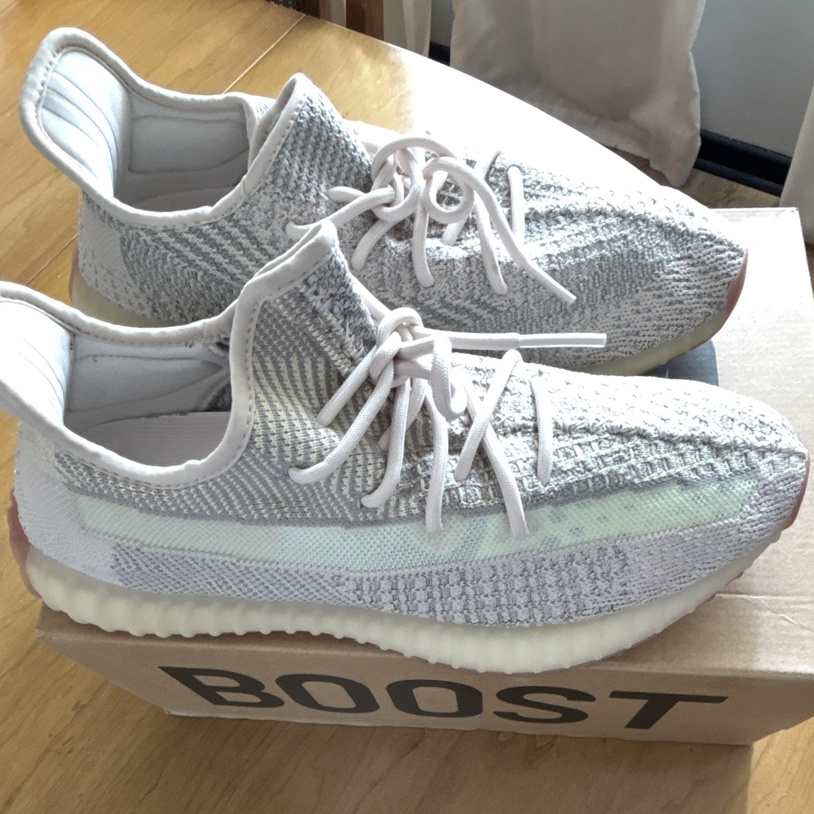 adidas Yeezy Boost 350 V2 Citrin Reflective FW5318 Men’s Primeknit Gray