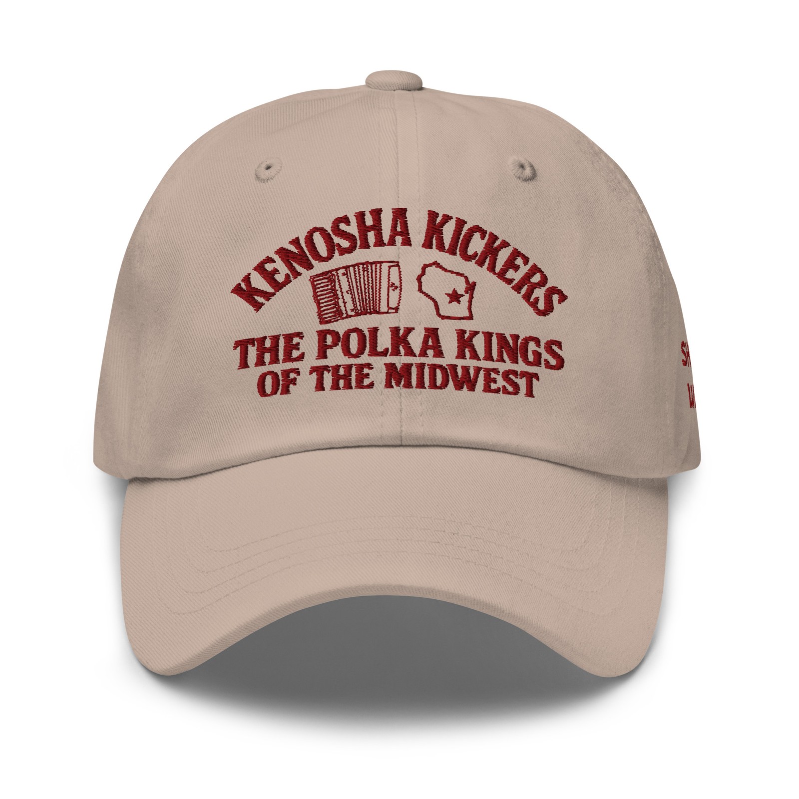 Kenosha Kickers Bad Dad hat – Embordered The Polka Kings funny Adult Cap