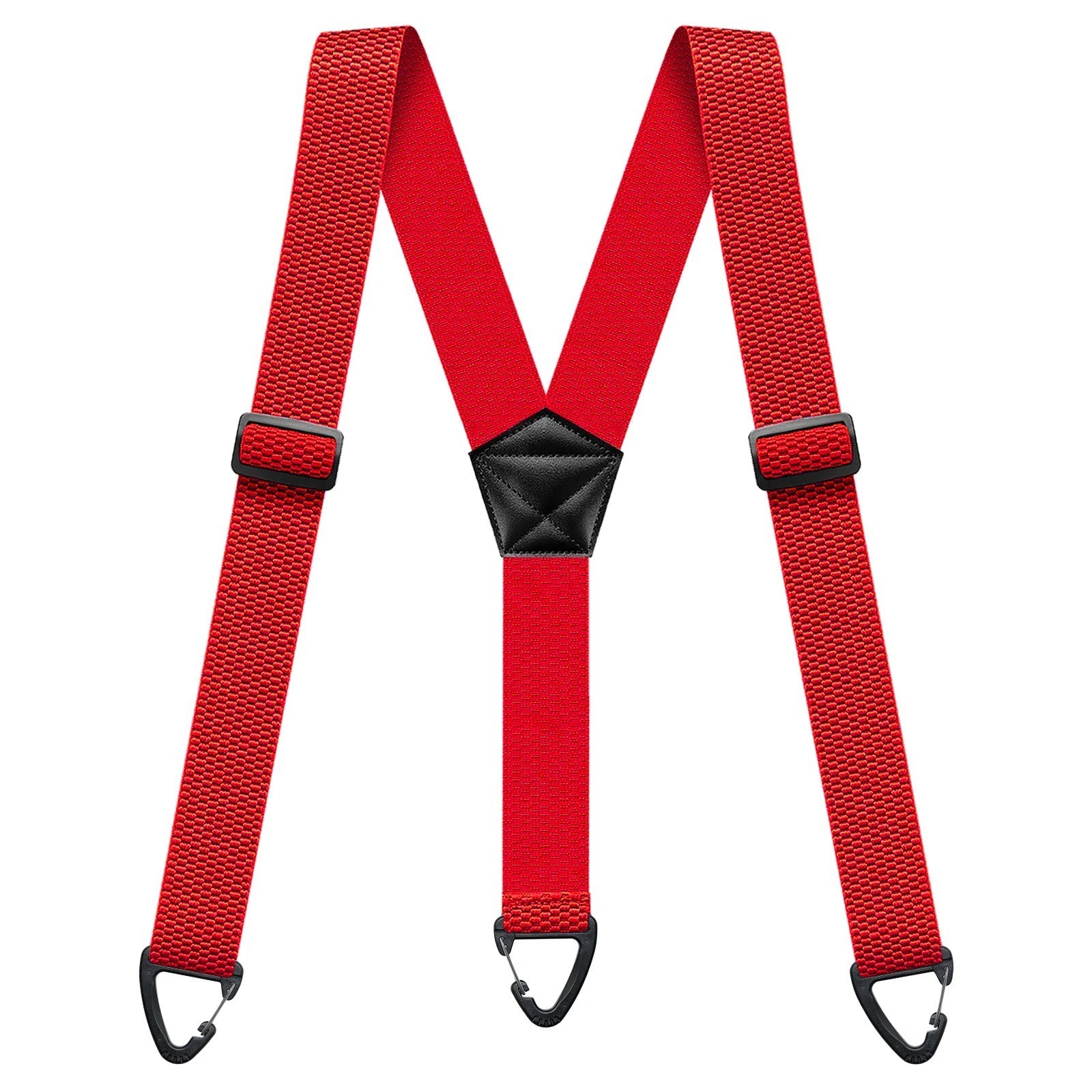 New Heavy Duty Elastic Suspenders for Men Trouser Pants Braces Strap Work Belt