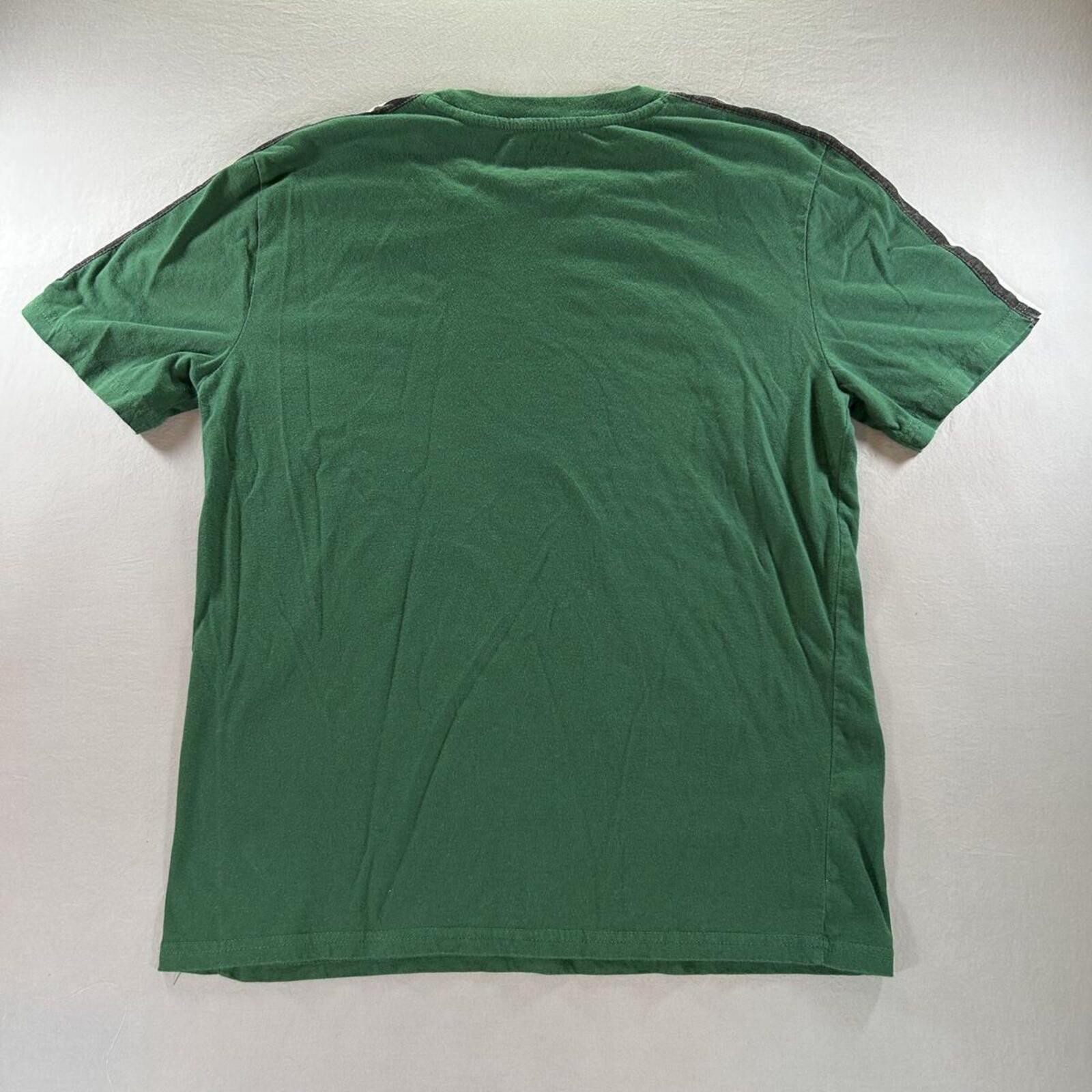 Arizona Jean Co. – T-Shirt with Sleeve Stripe – Unisex – Size M – Green