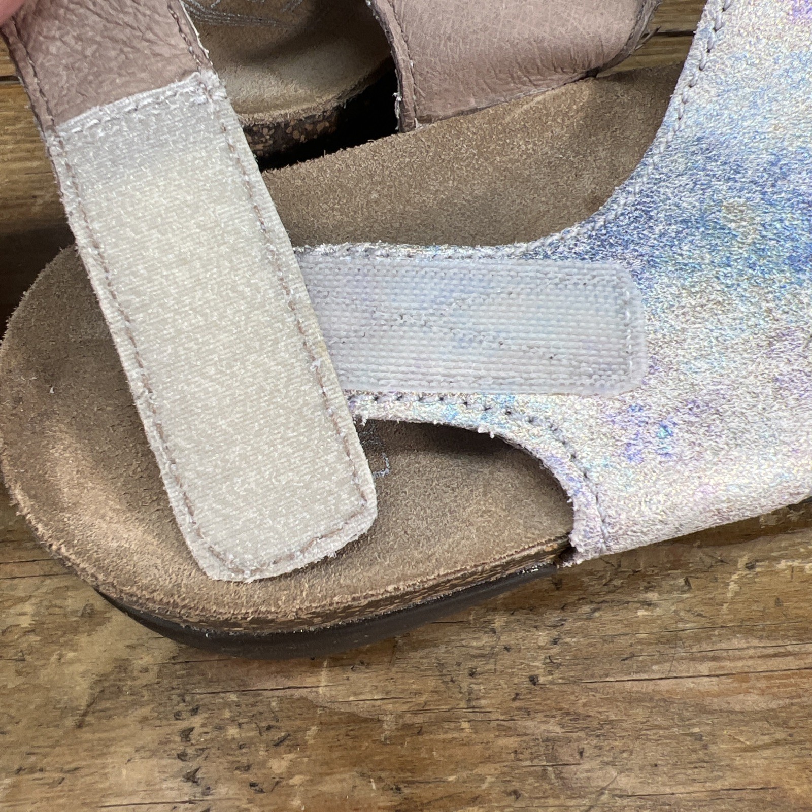 Dansko Women’s Reece Metallic Slingback Sandals Size 37 US 6.5