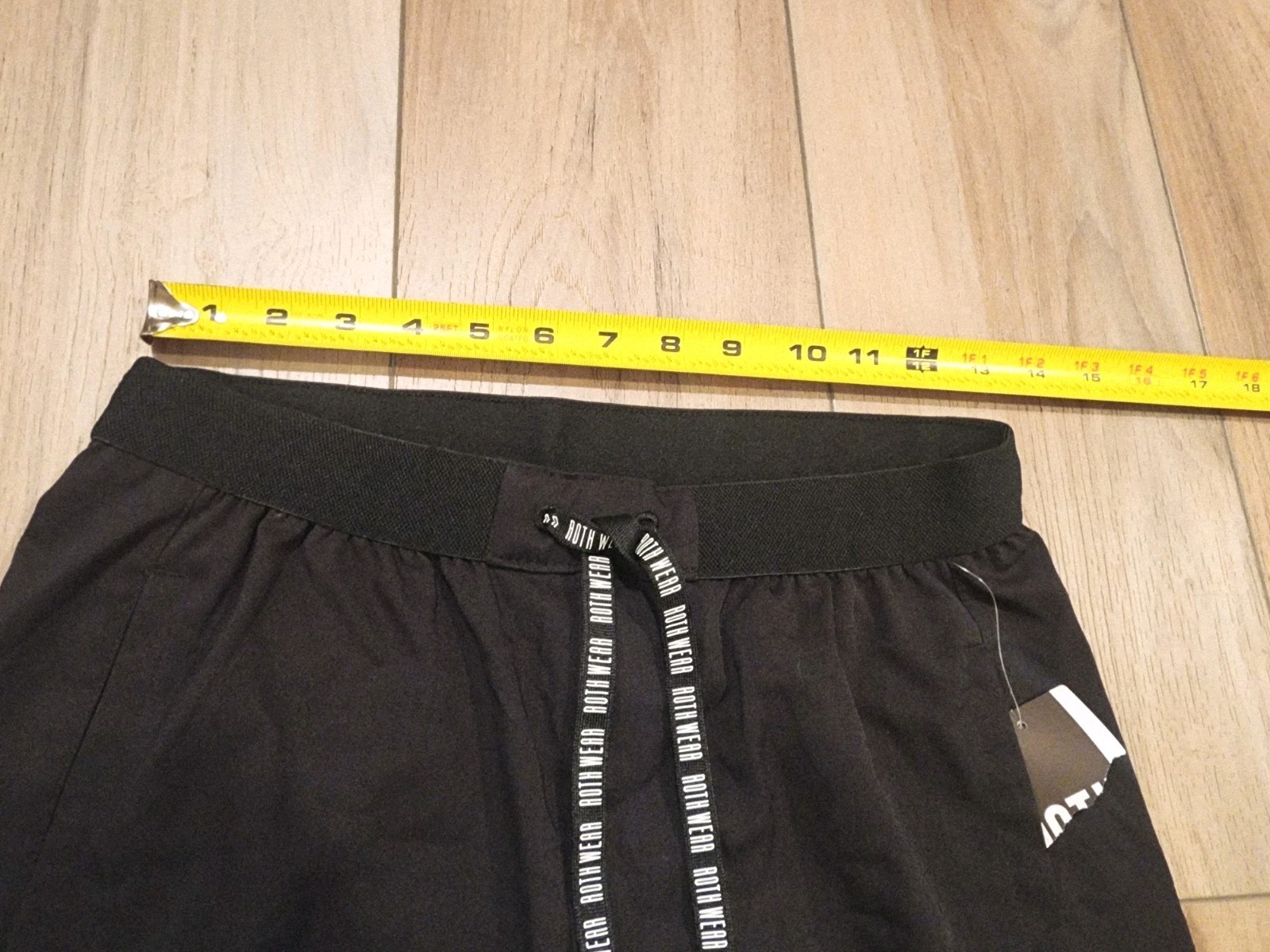 Rothwear Men Black Cargo Scrub Pants #7779 Size SMALL Polyester Rayon Spandex