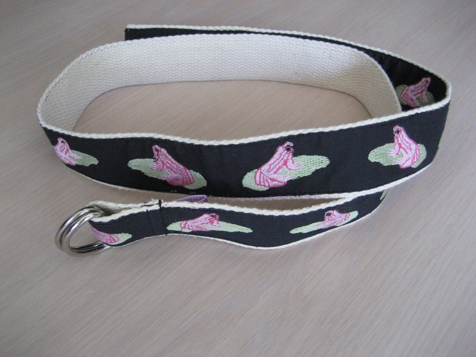 LILYPOD 97% COTTON 3% ELASTANE FROG ON LILY PAD BELT SIZE LARGE