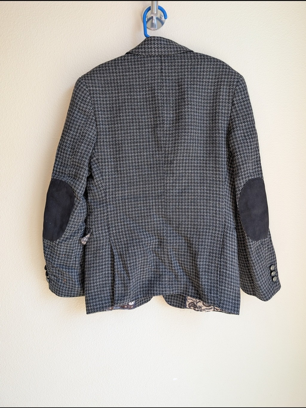 TALLIA Houndstooth Pattern Blazer Boys Size M